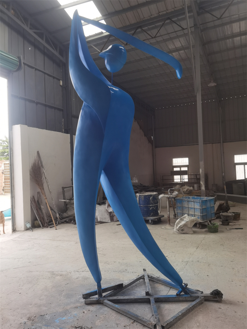 不銹鋼雕塑藝術與科技的結合